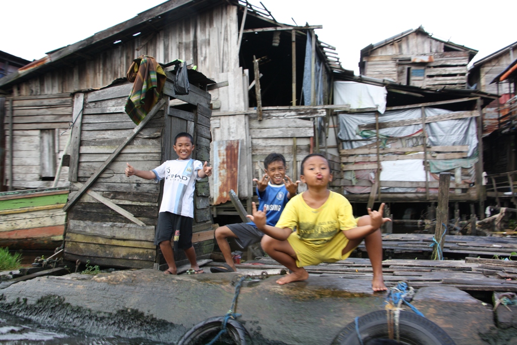 Canals, Banjarmasin, South Kalimantan, Indonesia 