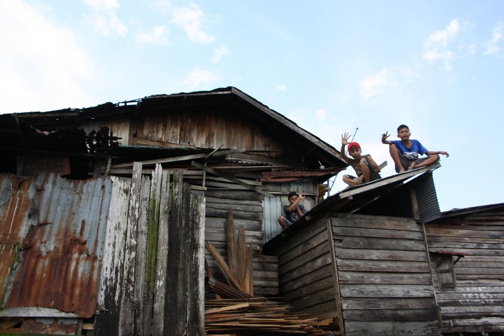 Canals, Banjarmasin, South Kalimantan, Indonesia 