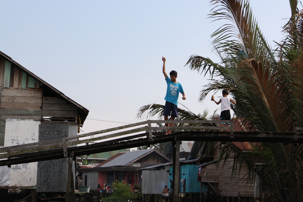 Canals, Banjarmasin, South Kalimantan, Indonesia 