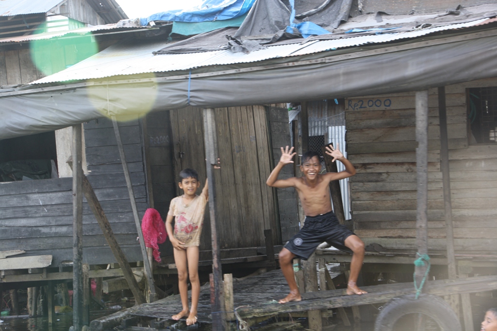 Canals, Banjarmasin, South Kalimantan, Indonesia 