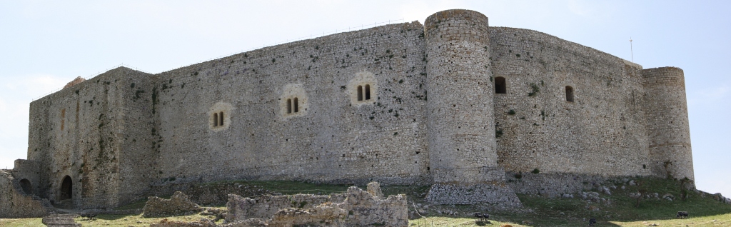 Chlemoutsi Castle. Peloponnese, Greece 