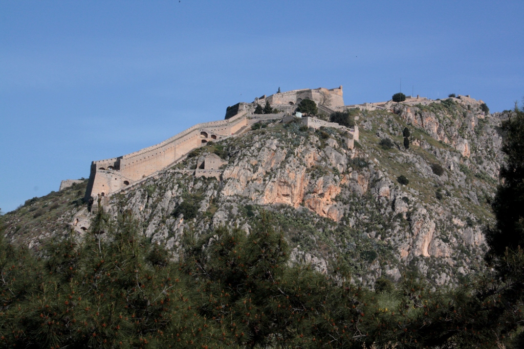 Palamidi Castle, Peloponnese, Greece