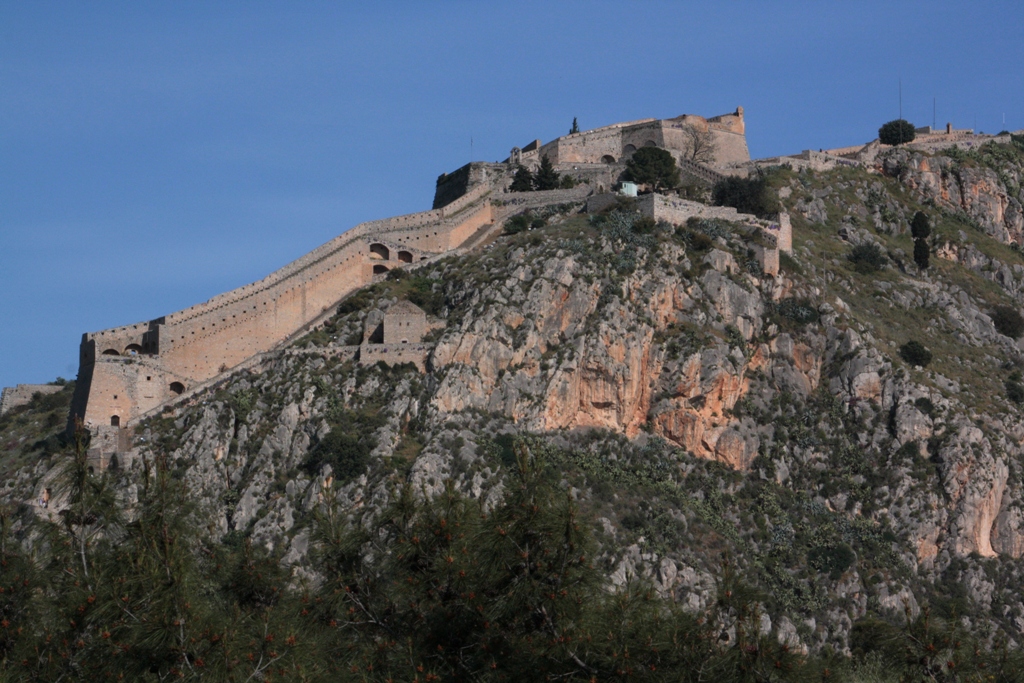 Palamidi Castle, Peloponnese, Greece