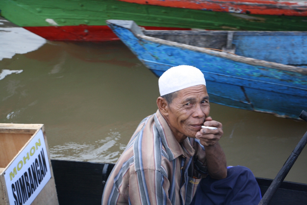 Floating Market, Banjarmasin, Kalimantan, Indonesia 