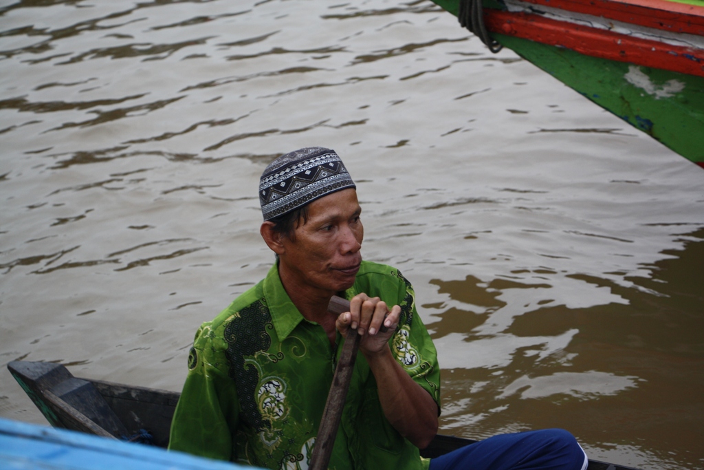 Floating Market, Banjarmasin, Kalimantan, Indonesia 