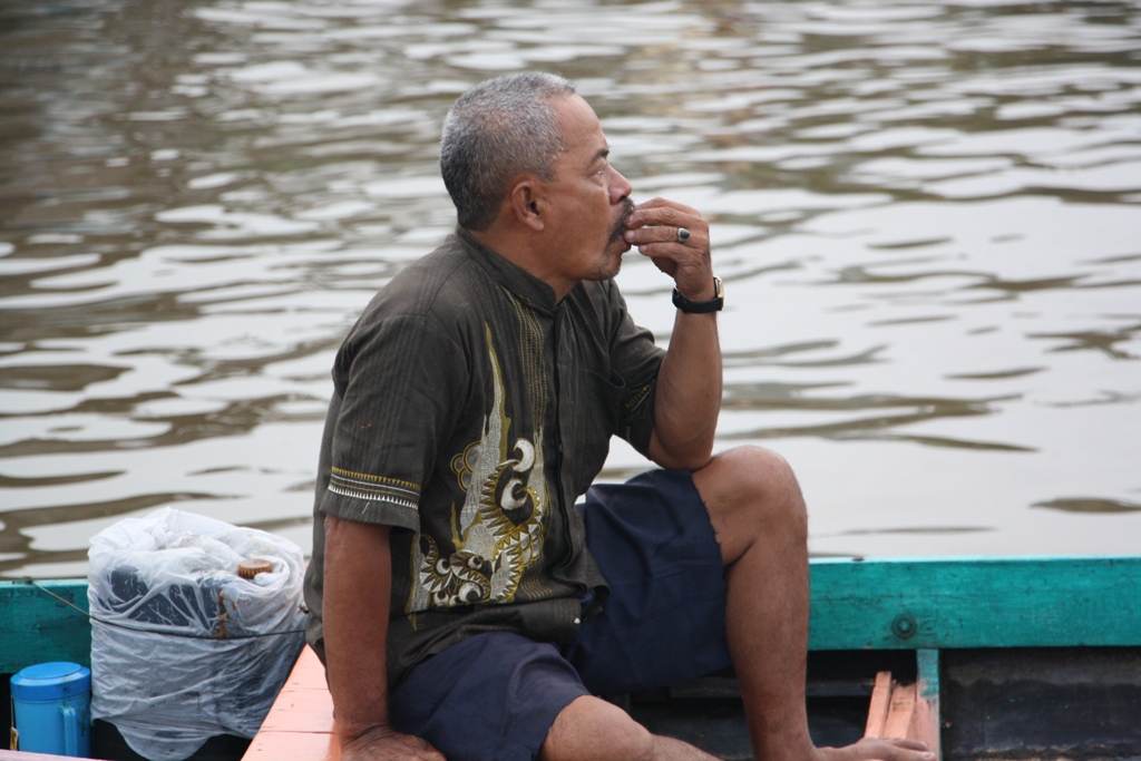 Floating Market, Banjarmasin, Kalimantan, Indonesia 