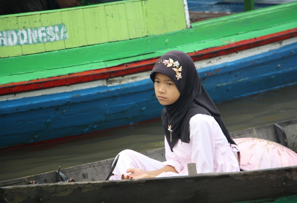 Floating Market, Banjarmasin, Kalimantan, Indonesia 