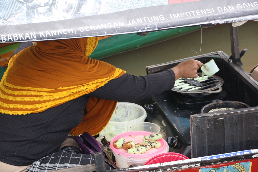 Floating Market, Banjarmasin, Kalimantan, Indonesia 