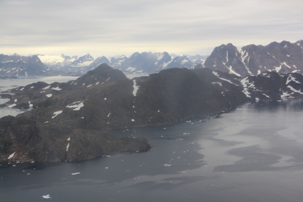 Flight to Greenland