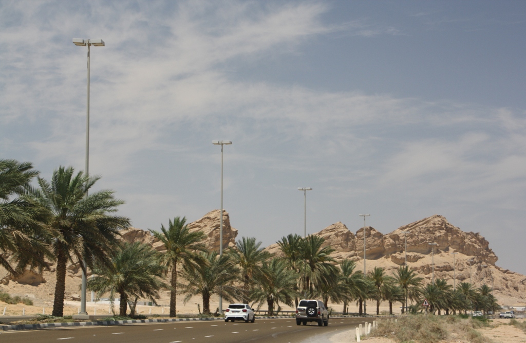 Road to Jebel Hafeet, Al Ain, Abu Dhabi, United Arab Emirates