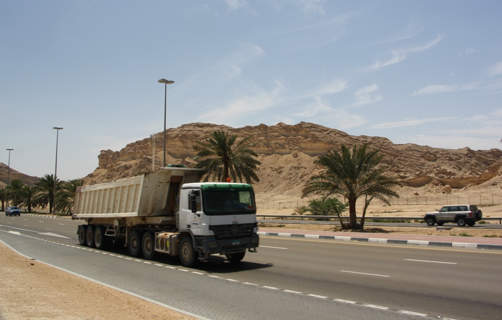 Road to Jebel Hafeet, Al Ain, Abu Dhabi, United Arab Emirates