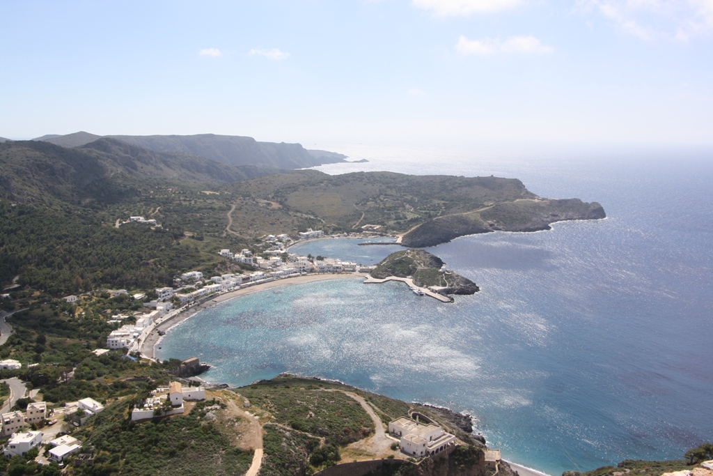 Chora Castle, Kythira Island, Greece