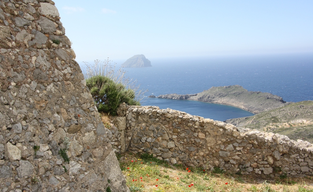 Chora Castle, Kythira Island, Greece