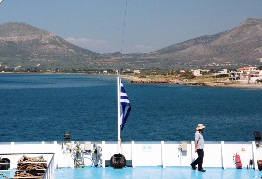 Porfyrousa Ferry, to Kythira Island, Greece