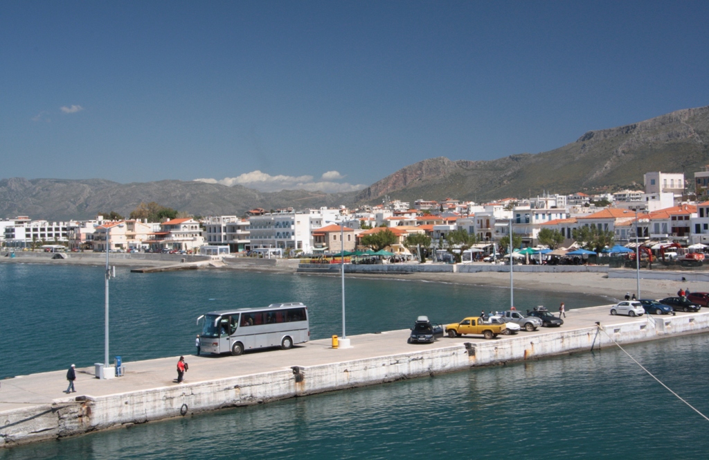 Ferry Pier, Neapolis, Pelopnnese, Greece