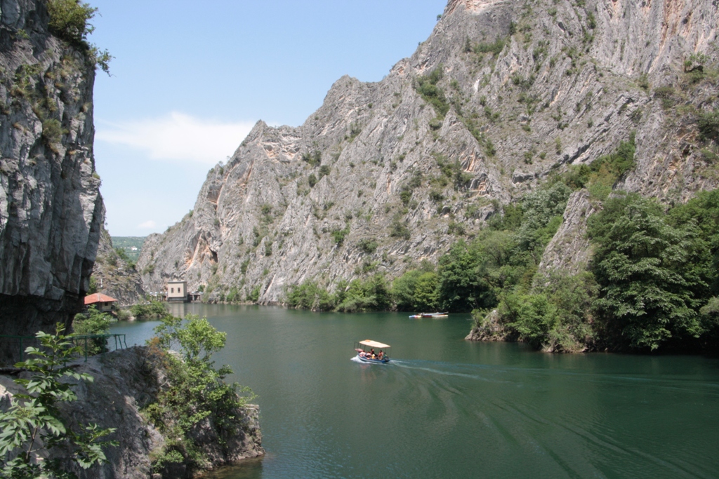 Lake Matka and Treska Canyon, Skopje, Macedonia