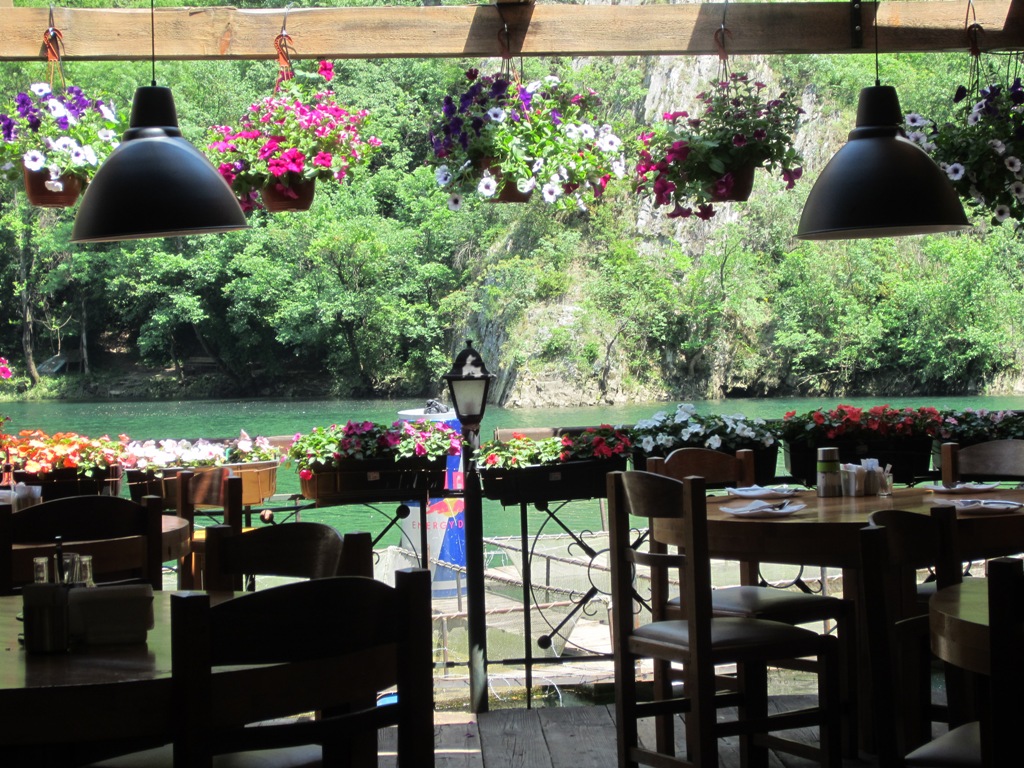 Canyon Matka Restaurant, Skopje, Macedonia