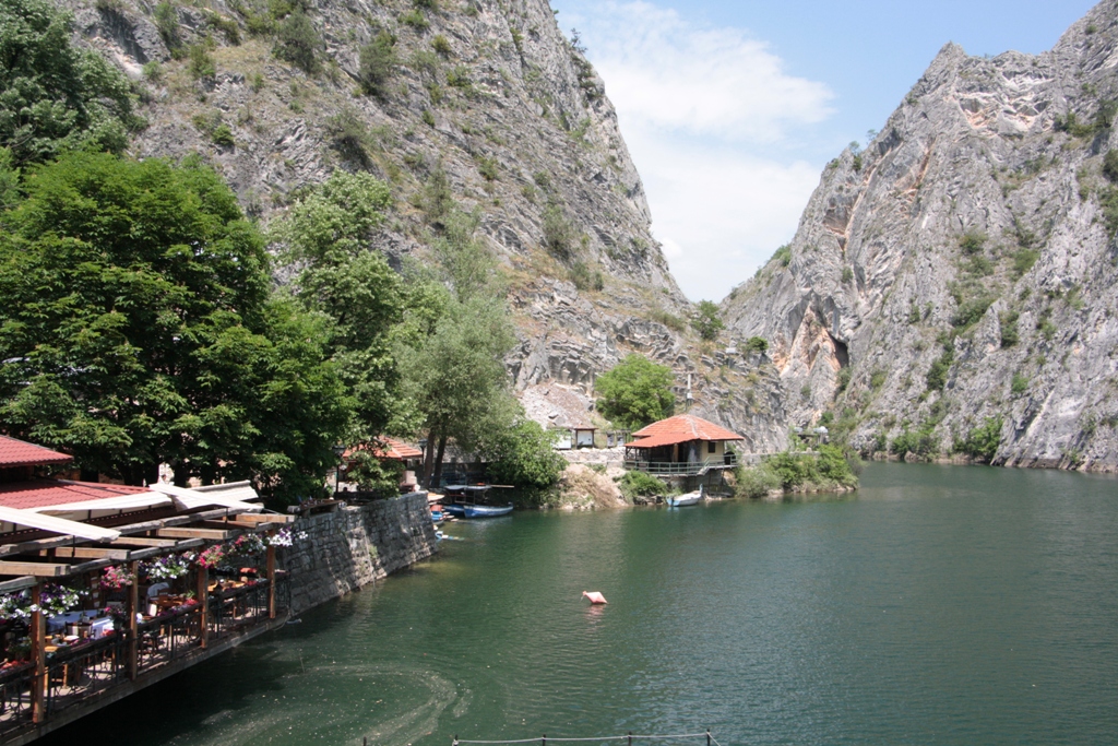 Canyon Matka Restaurant, Skopje, Macedonia