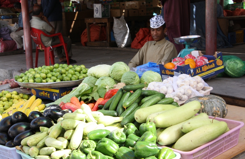 Market, Seeb, Oman