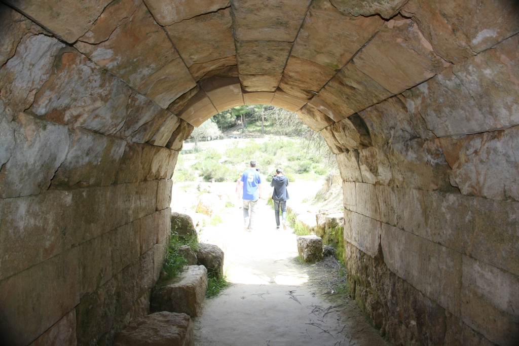 Tunnel Entrance, Stadium, Nemea, Peloponnese, Greece