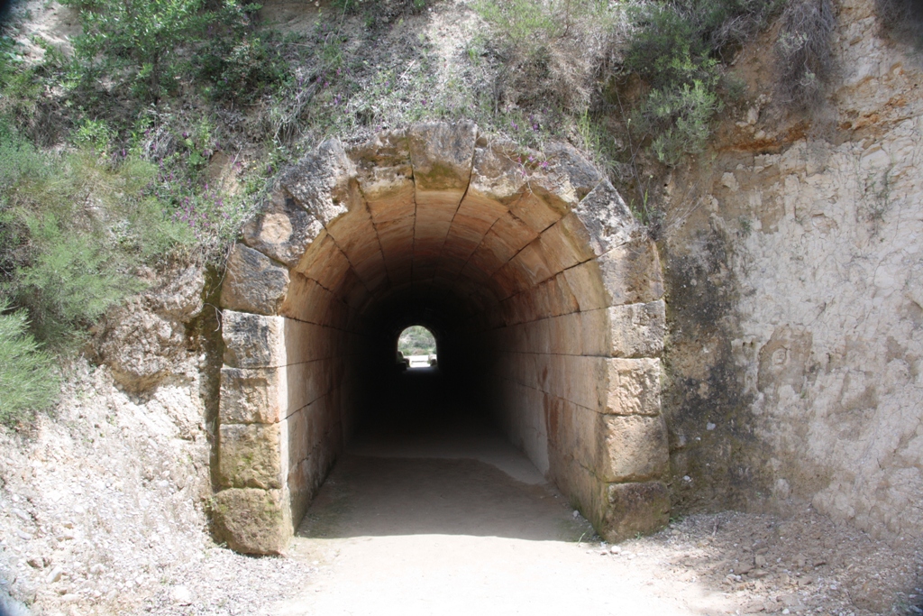 Athletes' Entrance, Stadium, Nemea, Peloponnese, Greece