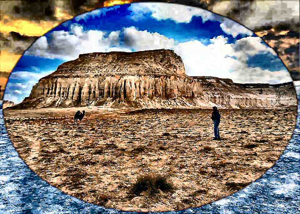 Valley of Castles, Mangystau, Kazakhstan by Marty Israel