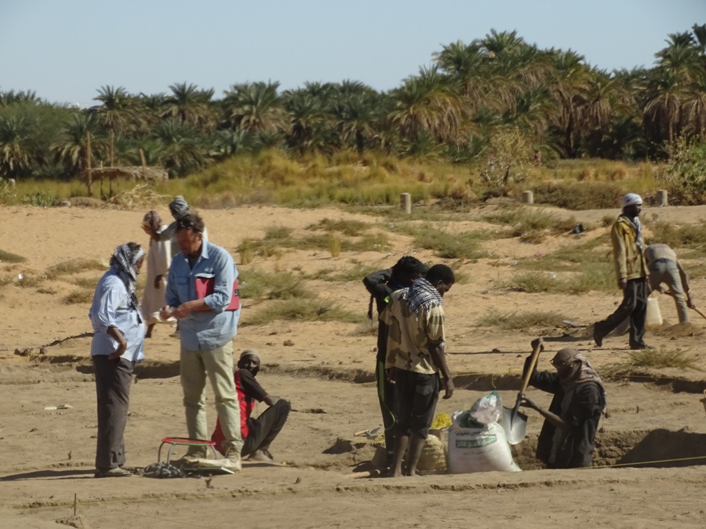 Dig, Jebel Barkal, Sudan