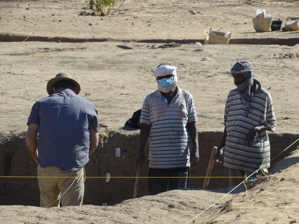 Dig, Jebel Barkal, Sudan