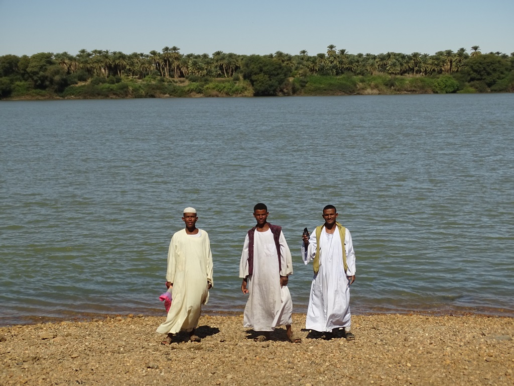 The Nile at Karima, Sudan