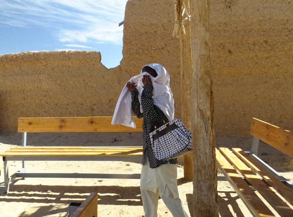 Shy Schoolgirl, El-Kurru, Sudan