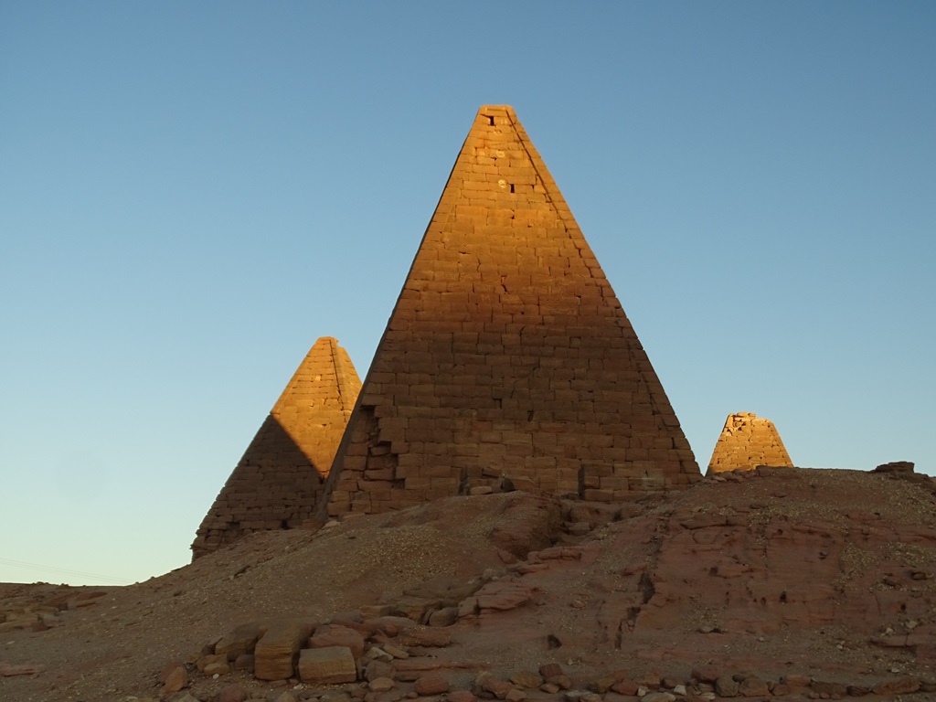Nuri Pyramids. Northern State, Sudan