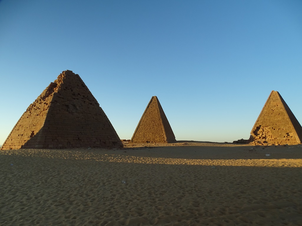 Nuri Pyramids. Northern State, Sudan