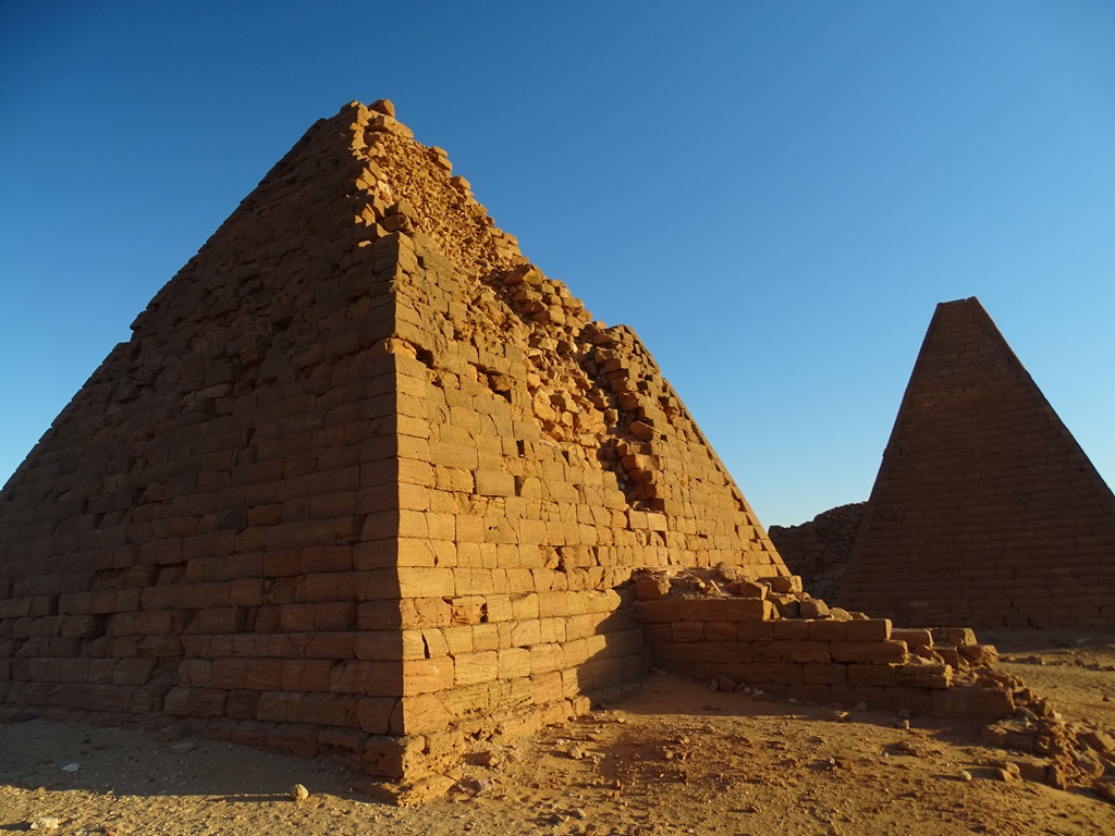 Nuri Pyramids. Northern State, Sudan