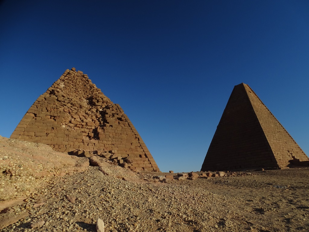 Nuri Pyramids. Northern State, Sudan