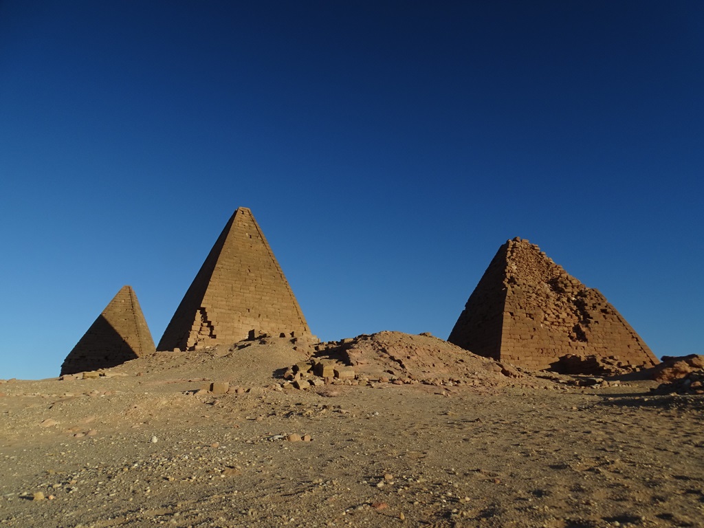 Nuri Pyramids. Northern State, Sudan