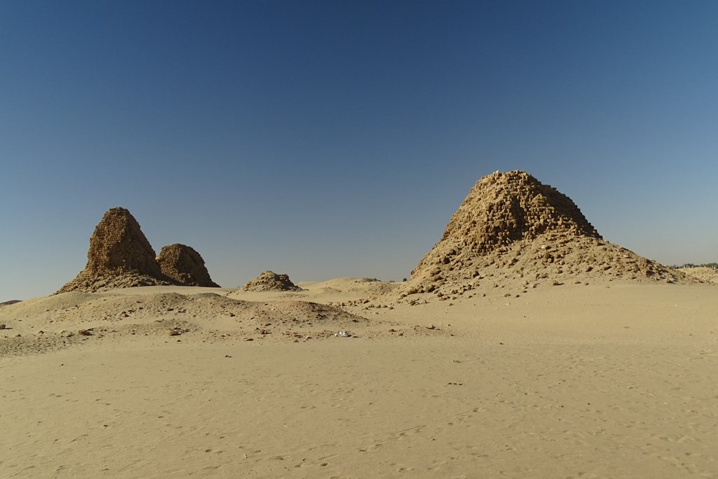 Nuri Pyramids and Dig, Northern State, Sudan