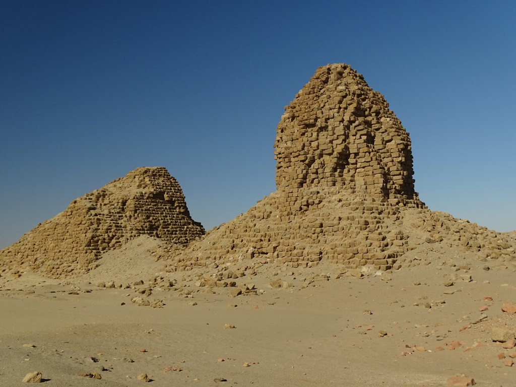 Nuri Pyramids and Dig, Northern State, Sudan