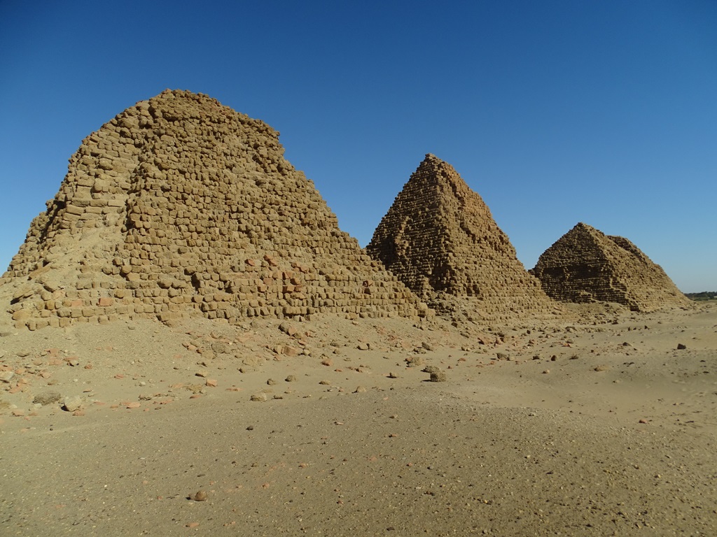 Nuri Pyramids and Dig, Northern State, Sudan