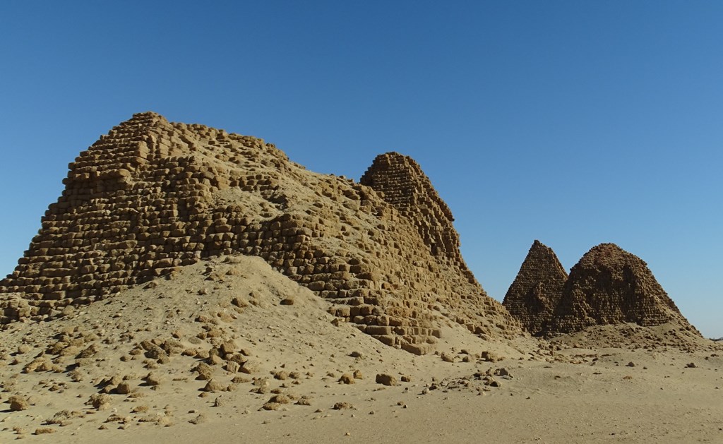 Nuri Pyramids and Dig, Northern State, Sudan