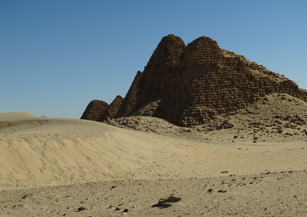 Nuri Pyramids and Dig, Northern State, Sudan