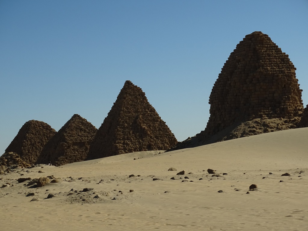 Nuri Pyramids and Dig, Northern State, Sudan