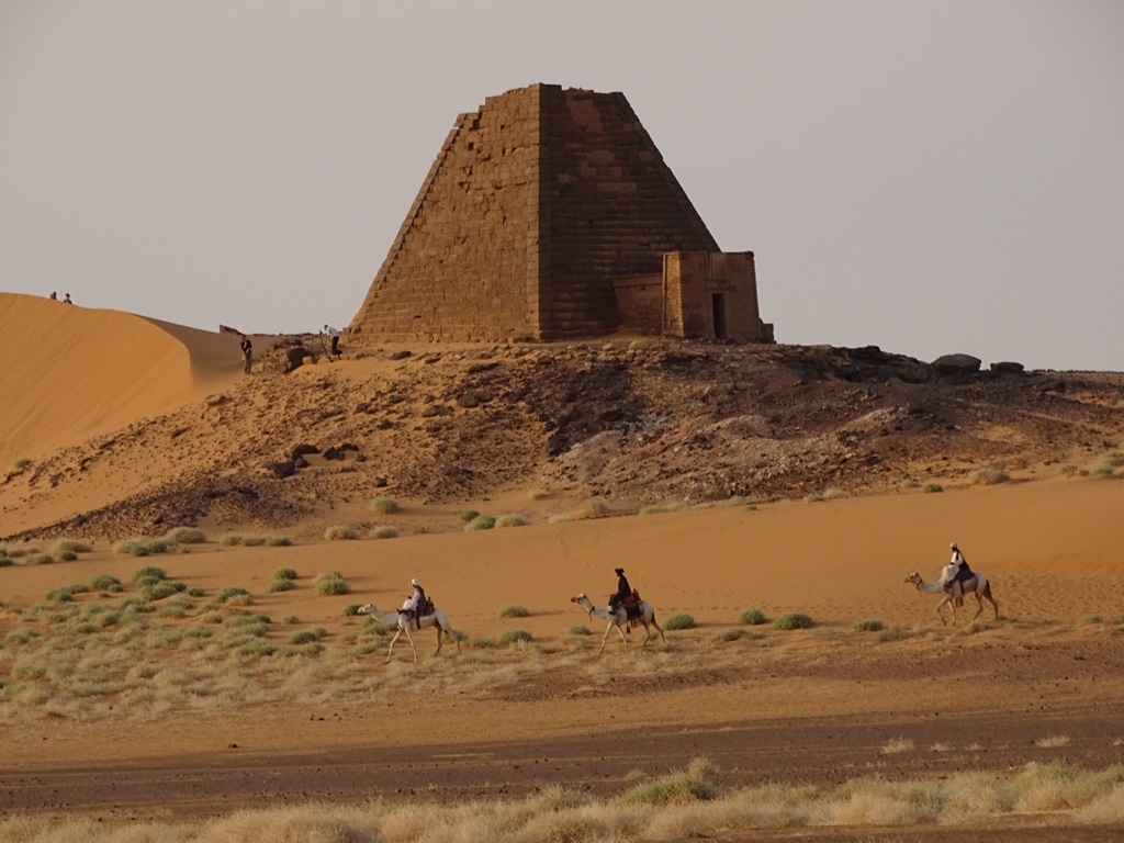 Pyramids of Meroe, Northern State, Sudan