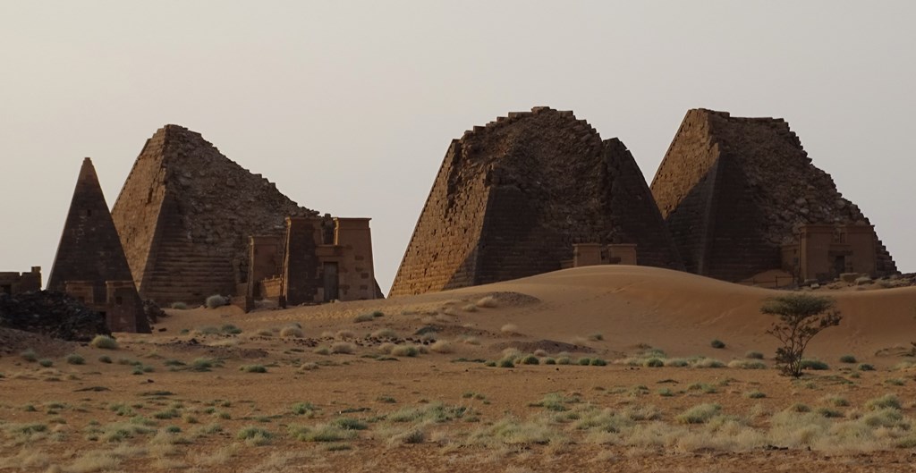 Pyramids of Meroe, Northern State, Sudan