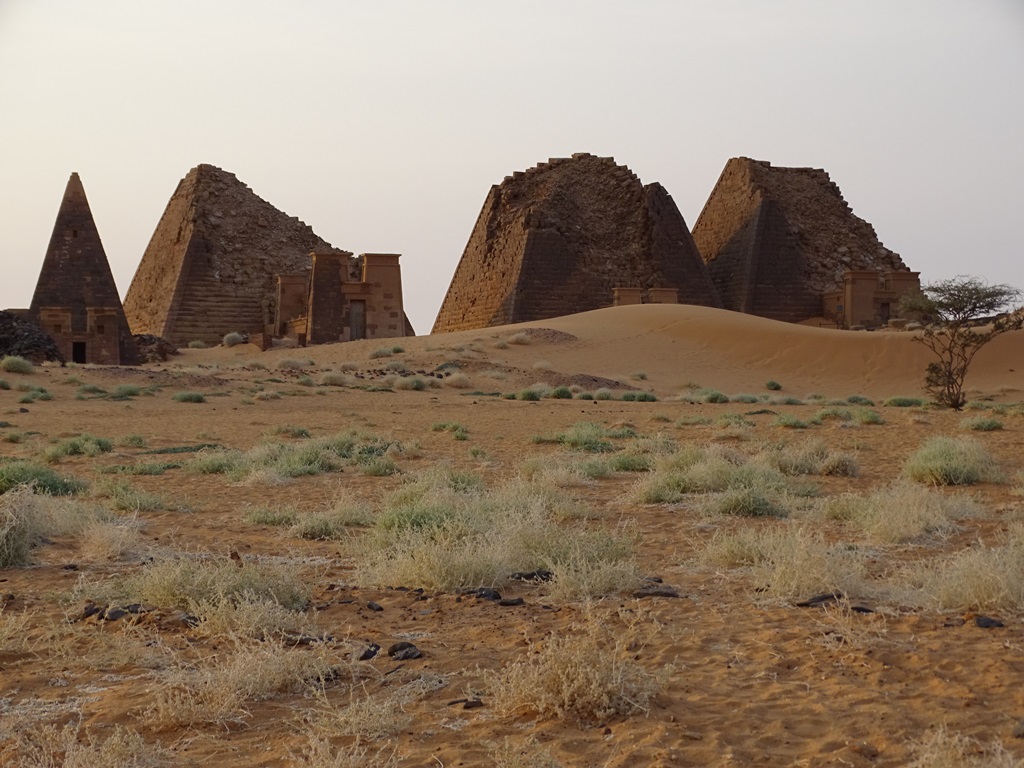 Pyramids of Meroe, Northern State, Sudan