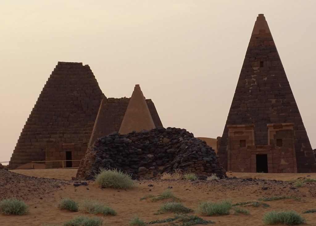 Pyramids of Meroe, Northern State, Sudan