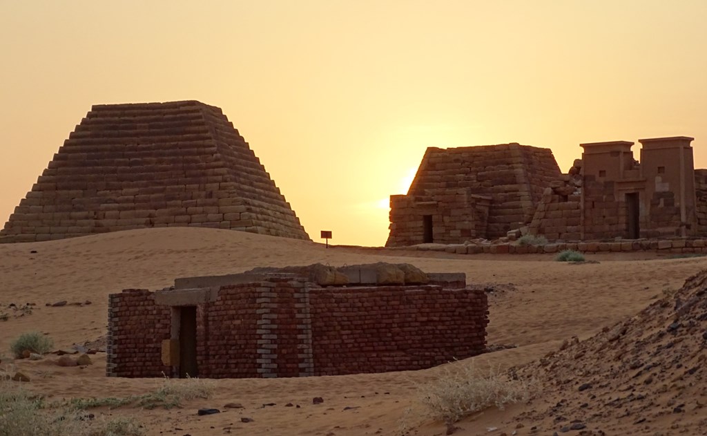 Pyramids of Meroe, Northern State, Sudan