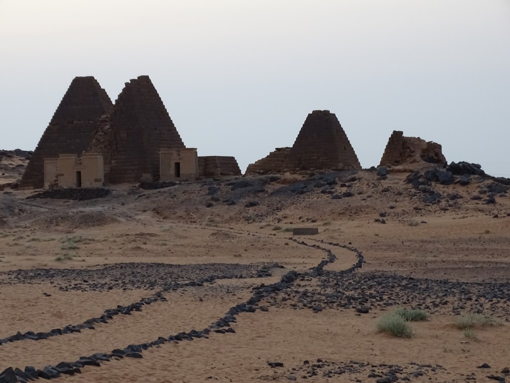 Pyramids of Meroe, Northern State, Sudan