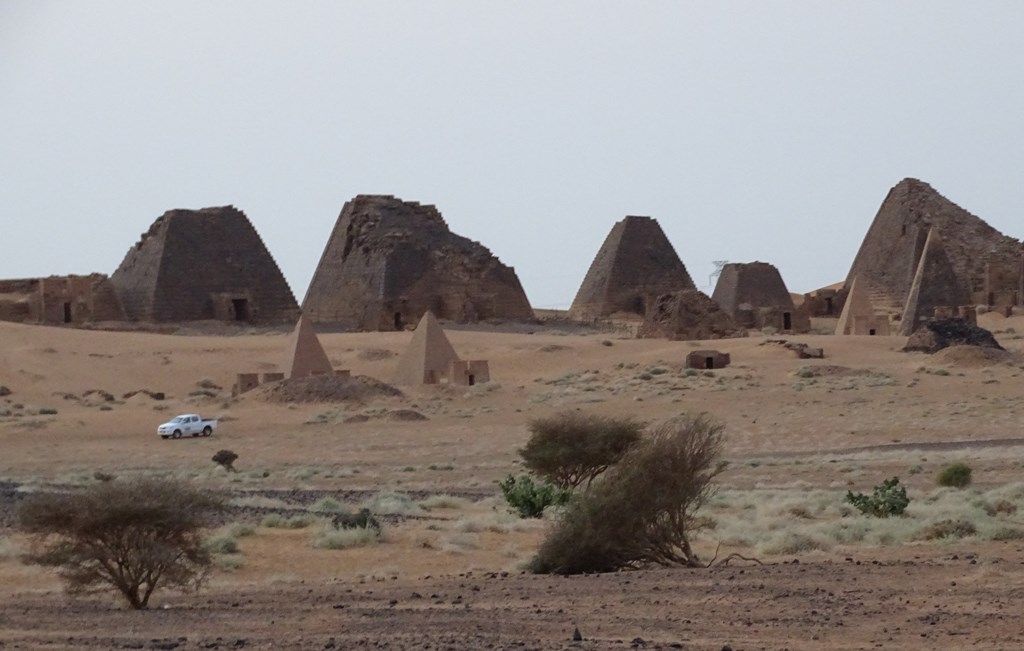 Pyramids of Meroe, Northern State, Sudan