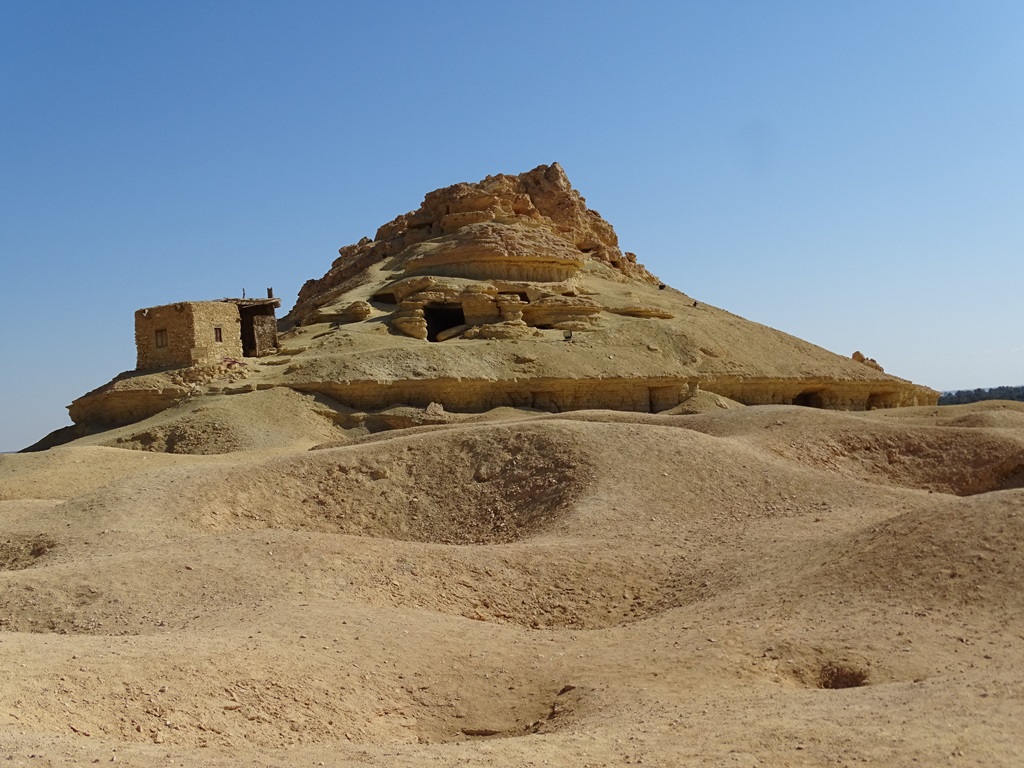 Mountain of the Dead, Siwa Oasis, Western Desert, Egypt