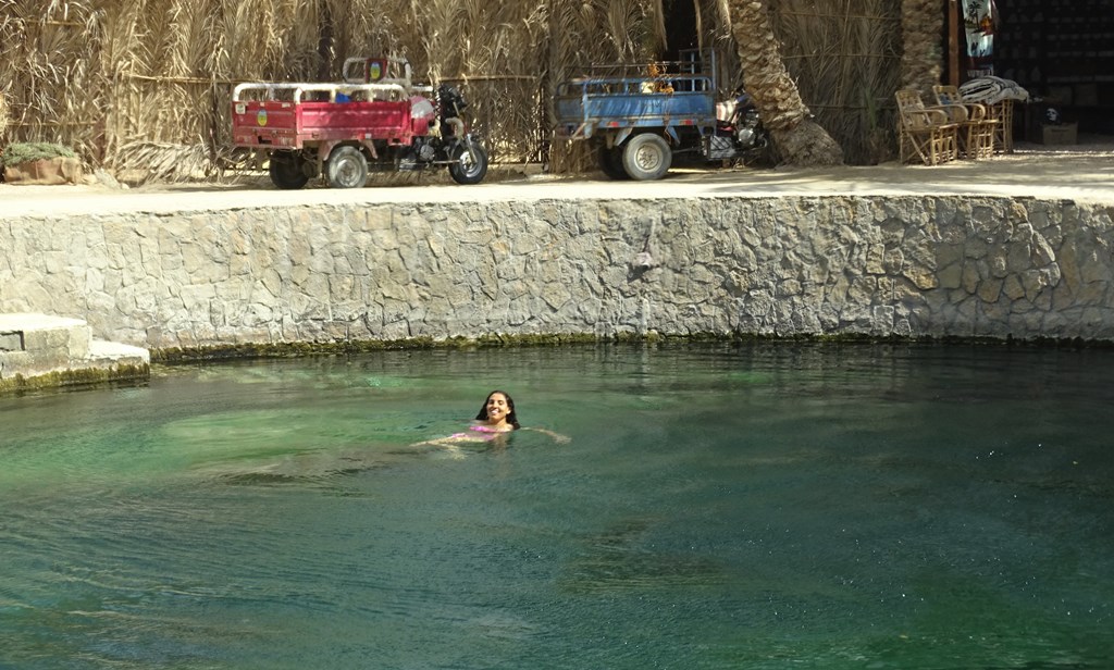 Cleopatra's Pool, Siwa Oasis, Western Desert, Egypt